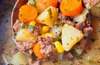 HAMBURGER POTATO SOUP – The Southern Girl Cooks