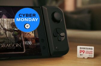 The Nintendo Swap 2-compatible Samsung P9 microSD Categorical Card is 25 % off for Cyber Monday