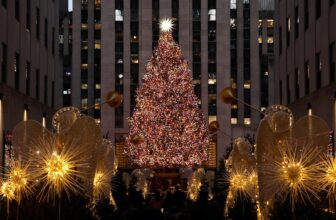 How you can watch the ‘Christmas in Rockefeller Middle’ tree lighting particular tonight