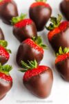 Chocolate Lined Strawberries