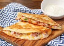 Ham and Cheese Quesadilla – Barefeet within the Kitchen