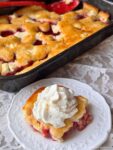 Cherry Cream Cheese Cobbler (Straightforward Dessert Recipe)