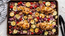 Sheet Pan Hen & Sausage Dinners