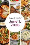 Weekly Meal Plan June 1, 2026
