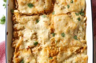 Rooster Enchilada Casserole – Cookies and Cups