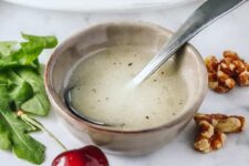 Arugula Salad Dressing (Simply 3 Components!)