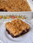 The Greatest German Chocolate Brownies from a Brownie Combine