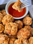 Simple Pancake Sausage Balls Recipe with Maple Syrup