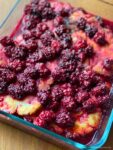 Previous-Customary Blackberry Deep Dish Cobbler