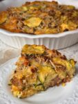 Unimaginable Zucchini Pie with Sausage