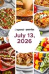 Weekly Meal Plan July 13, 2026
