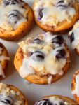 Pineapple Blueberry Cinnamon Roll Muffins
