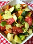 TOMATO ZUCCHINI SALAD – The Southern Girl Cooks
