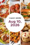 Weekly Meal Plan Aug 10, 2026