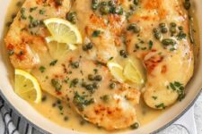 Straightforward Rooster Piccata