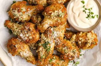 Garlic Parmesan Wings