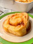 Orange Cream Cinnamon Rolls with Whipping Cream