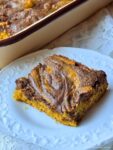Peanut Butter Pumpkin Swirl Bars